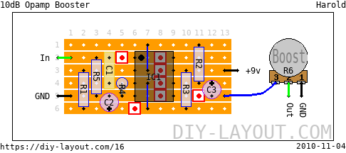 10dB Opamp Booster