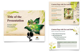 Landscape Design Presentation Template - PowerPoint