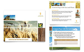 Farming & Agriculture Presentation Template - PowerPoint