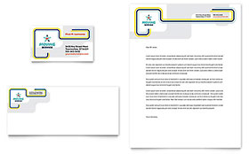 Moving Service Business Card & Letterhead Template - Word, Publisher, InDesign, Illustrator, Pages, QuarkXPress, CorelDraw