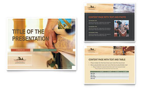 Home Builders & Construction Presentation Template - PowerPoint