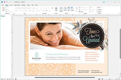 Edit Publisher Templates in Microsoft Publisher