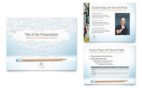 Academic Tutor & School Presentation Template - PowerPoint