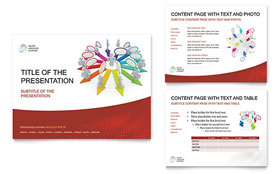 Language School Presentation Template - PowerPoint