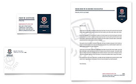 High School Business Card & Letterhead Template - Word, Publisher, InDesign, Illustrator, Pages, QuarkXPress, CorelDraw