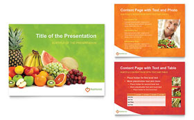 Nutritionist & Dietitian Presentation Template - PowerPoint