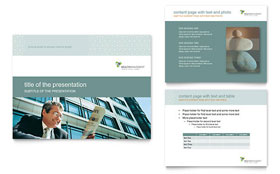 Wealth Management Services Presentation Template - PowerPoint