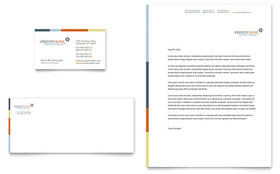 Private Bank Business Card & Letterhead Template - Word, Publisher, InDesign, Illustrator, Pages, QuarkXPress, CorelDraw