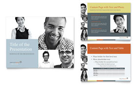 Private Bank Presentation Template - PowerPoint