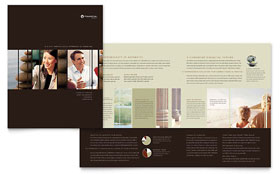Financial Planner Brochure Template - Word, Publisher, InDesign, Illustrator, Pages, QuarkXPress, CorelDraw