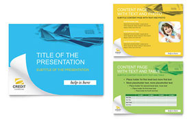 Consumer Credit Counseling Presentation Template - PowerPoint