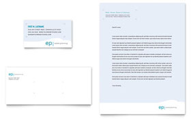 Estate Planning Business Card & Letterhead Template - Word, Publisher, InDesign, Illustrator, Pages, QuarkXPress, CorelDraw