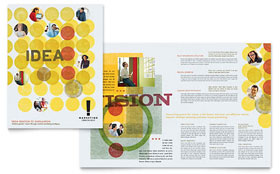 Marketing Consultant Brochure Template - Word, Publisher, InDesign, Illustrator, Pages, QuarkXPress, CorelDraw