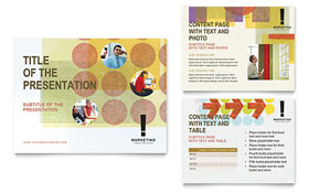 Marketing Consultant Presentation Template - PowerPoint