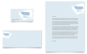 Car Cleaning Business Card & Letterhead Template - Word, Publisher, InDesign, Illustrator, Pages, QuarkXPress, CorelDraw