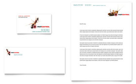 Pest Control Services Business Card & Letterhead Template - Word, Publisher, InDesign, Illustrator, Pages, QuarkXPress, CorelDraw