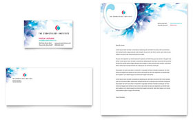 Cosmetology Business Card & Letterhead Template - Word, Publisher, InDesign, Illustrator, Pages, QuarkXPress, CorelDraw