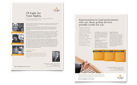 Legal Advocacy Datasheet Template - Word, Publisher, InDesign, Illustrator, Pages, QuarkXPress, CorelDraw