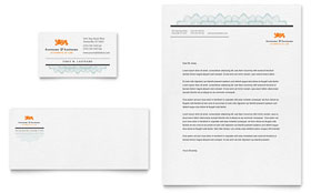 Attorney Business Card & Letterhead Template - Word, Publisher, InDesign, Illustrator, Pages, QuarkXPress, CorelDraw