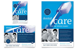 Dentist Office Flyer & Ad Template - Word, Publisher, InDesign, Illustrator, Pages, QuarkXPress, CorelDraw