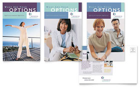 Medical Insurance Company Postcard Template - Word, Publisher, InDesign, Illustrator, Pages, QuarkXPress, CorelDraw