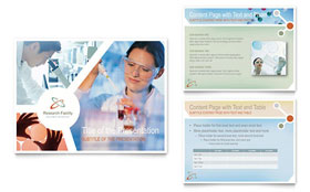 Medical Research Presentation Template - PowerPoint