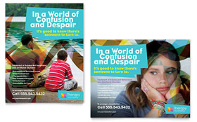 Adolescent Counseling Poster Template - Word, Publisher, InDesign, Illustrator, Pages, QuarkXPress, CorelDraw