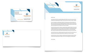 Medical Transcription Business Card & Letterhead Template - Word, Publisher, InDesign, Illustrator, Pages, QuarkXPress, CorelDraw