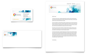 Behavioral Counseling Business Card & Letterhead Template - Word, Publisher, InDesign, Illustrator, Pages, QuarkXPress, CorelDraw