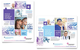 Cancer Treatment Poster Template - Word, Publisher, InDesign, Illustrator, Pages, QuarkXPress, CorelDraw
