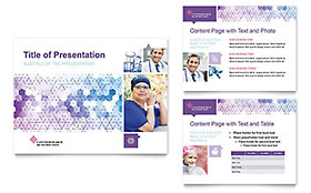 Cancer Treatment Presentation Template - PowerPoint