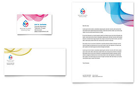 Insurance Consulting Business Card & Letterhead Template - Word, Publisher, InDesign, Illustrator, Pages, QuarkXPress, CorelDraw