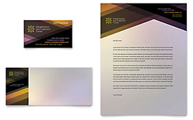 Rehab Center Business Card & Letterhead Template - Word, Publisher, InDesign, Illustrator, Pages, QuarkXPress, CorelDraw