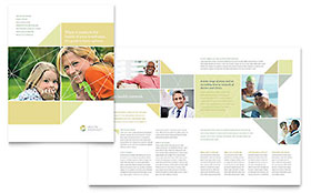 Health Insurance Brochure Template - Word, Publisher, InDesign, Illustrator, Pages, QuarkXPress, CorelDraw