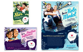 Child Advocates Flyer & Ad Template - Word, Publisher, InDesign, Illustrator, Pages, QuarkXPress, CorelDraw