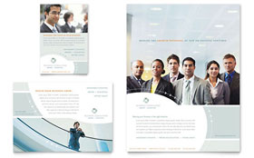 Business Consulting Flyer & Ad Template - Word, Publisher, InDesign, Illustrator, Pages, QuarkXPress, CorelDraw