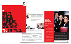 Business Executive Coach Brochure Template - Word, Publisher, InDesign, Illustrator, Pages, QuarkXPress, CorelDraw