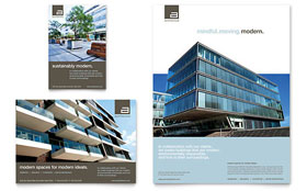 Architect Flyer & Ad Template - Word, Publisher, InDesign, Illustrator, Pages, QuarkXPress, CorelDraw