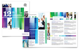Business Leadership Conference Brochure Template - Word, Publisher, InDesign, Illustrator, Pages, QuarkXPress, CorelDraw