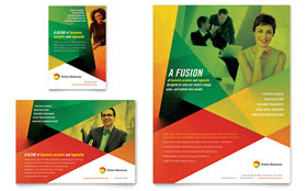 Public Relations Company Flyer & Ad Template - Word, Publisher, InDesign, Illustrator, Pages, QuarkXPress, CorelDraw