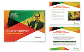 Public Relations Company Presentation Template - PowerPoint