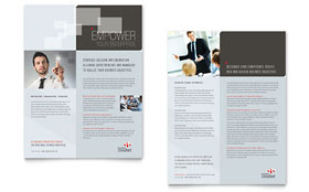 Corporate Business Datasheet Template - Word, Publisher, InDesign, Illustrator, Pages, QuarkXPress, CorelDraw
