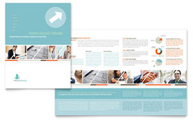 Management Consulting Brochure Template - Word, Publisher, InDesign, Illustrator, Pages, QuarkXPress, CorelDraw