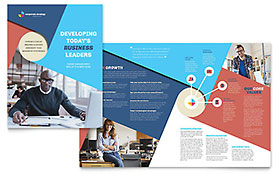 Corporate Strategy Brochure Template - Word, Publisher, InDesign, Illustrator, Pages, QuarkXPress, CorelDraw