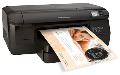 Printer Publisher Template on Printer