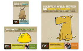 Animal Shelter & Pet Adoption Flyer & Ad Template - Word, Publisher, InDesign, Illustrator, Pages, QuarkXPress, CorelDraw