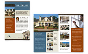 Residential Realtor Newsletter Template - Word, Publisher, InDesign, Illustrator, Pages, QuarkXPress, CorelDraw