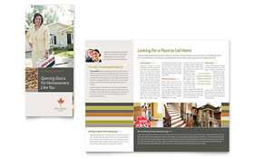 Free Real Estate Trifold Brochure Template - Word, Publisher, InDesign, Illustrator, Pages, QuarkXPress, CorelDraw