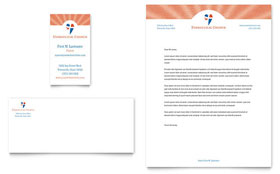 Evangelical Church Business Card & Letterhead Template - Word, Publisher, InDesign, Illustrator, Pages, QuarkXPress, CorelDraw