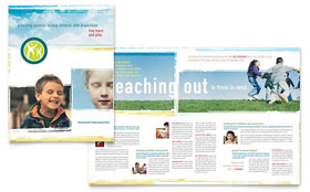 Special Education Brochure Template - Word, Publisher, InDesign, Illustrator, Pages, QuarkXPress, CorelDraw